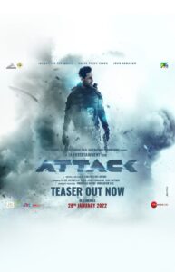 John Abraham Instagram - Get ready to witness the making of India's first super-soldier! 🔥 
Teaser out now.
#Attack releasing in cinemas worldwide on Jan 28. 

@lakshyarajanand @rakulpreet @jacquelinef143 #RatnaPathakShah @joinprakashraj @jayantilalgadaofficial @ajay_kapoor_ @yogendramogre @minnakshidas @sumit_batheja @thevishalkapoor @shashwatology @penmovies @johnabrahament @ajaykapoorproductions @zeemusiccompany