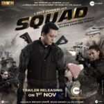 John Abraham Instagram – All the very best to my friend @theonlynylosahay & @rinzingd for their upcoming movie “SQUAD” . Trailer releasing on 1st Nov 2021 . Watch it !!