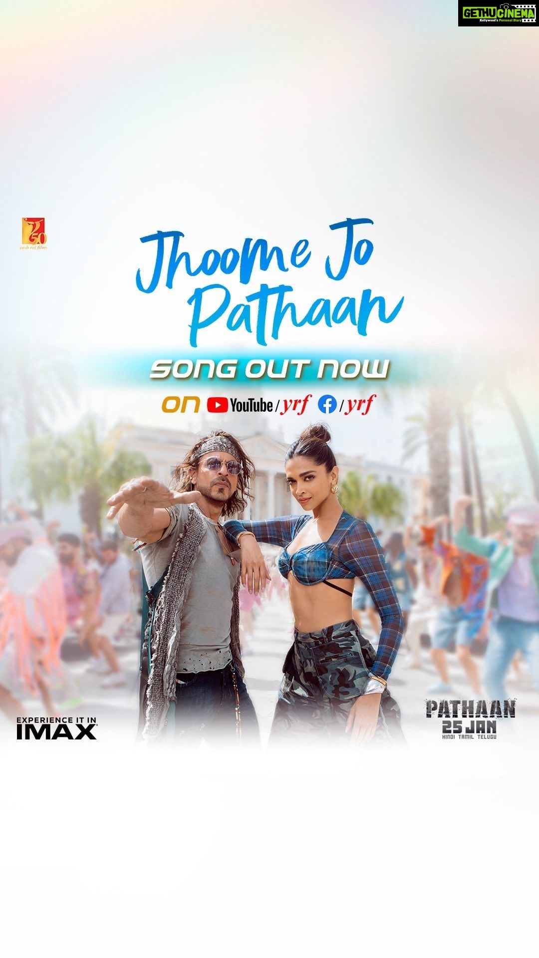 John Abraham Instagram - 🚨🚨 Pump up the volume for #JhoomeJoPathaan!!! Song’s out! Celebrate #Pathaan with #YRF50 only at a big screen near you on 25th January, 2023. Releasing in Hindi, Tamil and Telugu@iamsrk | @deepikapadukone | #SiddharthAnand | @vishaldadlani | @shekharravjiani | @arijitsingh | @sukritikakar | @kumaarofficial | @BoscoMartis | @caesar2373 | @yrf