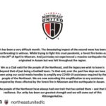 John Abraham Instagram - #Repost @northeastunitedfc with @get_repost ・・・ Please tag us if you need any kind of assistance. We are with you and we are #StrongerAsOne #Earthquake #ForestFire #Covidhelp