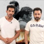 John Abraham Instagram - The opening salvos have been made! #JohnKaGang is out to RULE Mumbai but #EmraanKiForce will do anything to STOP them. Have you picked a side yet? BOOK YOUR TICKETS NOW (Link in Bio) #MumbaiSaga ONLY IN CINEMAS on 19 March. @therealemraan @_sanjaygupta #BhushanKumar @tseries.official @tseriesfilms @sangeetaahirofficial @whitefeatherfilms @kajalaggarwalofficial @_prat @shaadrandhawa @maheshmanjrekar @gulshangrover @suniel.shetty @rohitboseroy @samirsoni123 @anjanasukhani @vivaanparashar #AmoleGupte @tithiraaj @mumbaisagamovie