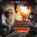 John Abraham Instagram - Only a week left for the Saga to unfold. Get ready to witness the shocking story that transformed Bombay to Mumbai! #MumbaiSaga IN CINEMAS on 19th March. @therealemraan @_sanjaygupta #BhushanKumar @tseries.official @tseriesfilms @sangeetaahirofficial @whitefeatherfilms @kajalaggarwalofficial @_prat @shaadrandhawa @maheshmanjrekar @gulshangrover @suniel.shetty @rohitboseroy @samirsoni123 @anjanasukhani @vivaanparashar #AmoleGupte @tithiraaj @mumbaisagamovie