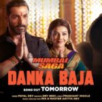 John Abraham Instagram - Bajega DANKA With Full ZOR Aur SHOR 🥁🥁 Aa Rahe Hain Bappa, Sirf Ek Din Main.. #DankaBaja from #MumbaiSaga OUT TOMORROW. @therealemraan @_sanjaygupta #BhushanKumar @tseries.official @tseriesfilms @sangeetaahirofficial @whitefeatherfilms @kajalaggarwalofficial @_prat @shaadrandhawa @maheshmanjrekar @gulshangrover @suniel.shetty @rohitboseroy @samirsoni123 @anjanasukhani @vivaanparashar @payaldevofficial @adityadevmusic @devnegilive @prashantingole1 #AmoleGupte @tithiraaj @mumbaisagamovie
