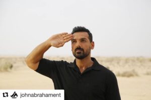 John Abraham Instagram - It's been TWO YEARS!! Parmanu- The Story of Pokhran, a salute to India's Unsung Heroes- the Indian Army, scientists, bureaucrats & intelligence agencies who worked tirelessly against all odds to ensure that India found its place in the World Nuclear Map. .
.
.
#abhisheksharma @zeestudiosofficial @ajay_kapoor_ 
@thejohnabraham @dianapenty @anujasatheofficial @boman_irani @saiwyn @sanyukthac @yogendramogre @minnakshidas #parmanuthestoryofpokhran #2yearsofparmanu