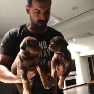 John Abraham Instagram - How I’d spend all my free time! #Throwback #happydiwali #love&light