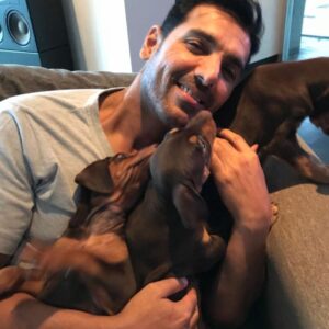 John Abraham Instagram - How I’d spend all my free time! #Throwback #happydiwali #love&light