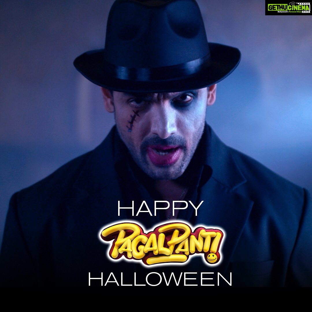 John Abraham Instagram - They will not only haunt you but will also tickle your funny bones. Happy Halloween π» #Pagalpanti begins on 22nd Nov. . . @aneesbazmee @anilskapoor @arshad_warsi @pulkitsamrat @ileana_official @kriti.kharbanda @urvashirautela @saurabhshuklafilms @bhushankumar @kumarmangatpathak @abhishekpathakk @tseriesfilms @tseries.official @panorama_studios