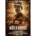 John Abraham Instagram - “95 mins that took 8yrs to be resolved and changed his life forever.” The story of India’s most Decorated/Controversial Cop. #BatlaHouse . #BhushanKumar @nikkhiladvani #RiteshShah @tseries.official @emmayentertainment @johnabrahament @bakemycakefilms @batlahousefilm