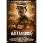 John Abraham Instagram – “95 mins that took 8yrs to be resolved and changed his life forever.” The story of India’s most Decorated/Controversial Cop. #BatlaHouse
.
#BhushanKumar @nikkhiladvani #RiteshShah @tseries.official @emmayentertainment @johnabrahament @bakemycakefilms @batlahousefilm