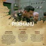 John Abraham Instagram – Regrann from @johnabrahament –  First ever film on nuclear testing and the blasts are loud and clear! #Parmanu is riding high on acclaim and receiving love everywhere.

Book tickets now. Link in bio!

@thejohnabraham @dianapenty @boman_irani @kytaproductions @zeestudiosofficial @poojafilms @deepshikhadeshmukh – #regrann