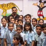 John Abraham Instagram - #throwback to this picture of me and my classmates. Am I the only one who has the stubble? . . . . . #flashbackfriday #fbf #kids #students #education #peers #mickeymouse #sherkhan #johnabraham #ja #jaentertainment