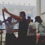 John Abraham Instagram - My favourite song was playing! 🕺🏽 . . . . . #johnabraham #ja #jaentertainment #dance #dancing #music #funbunch