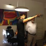 John Abraham Instagram - Finally getting my own office!! @abrahamjohnarchitects