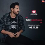 John Abraham Instagram - Hi guys!! The wait is almost over and you can shop my brand #Ecko_India exclusively on Myntra on 6th nov!! http://myntra.com/u/brand.ecko @ecko_india @myntra