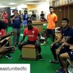 John Abraham Instagram - So Proud of my team NorthEast United FC @northeastunitedfc with @repostapp ・・・ Football is life :-) ⚽⚽⚽❤❤❤ #NEUFC #8States1United #HeroISL