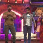 John Abraham Instagram - Shaking a leg with @varundvn #letsdishoom #Dishoom
