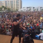 John Abraham Instagram - A lot of love in Chandigarh!!! Thank you guys!!! #RockyHandsome #10DaysToGo