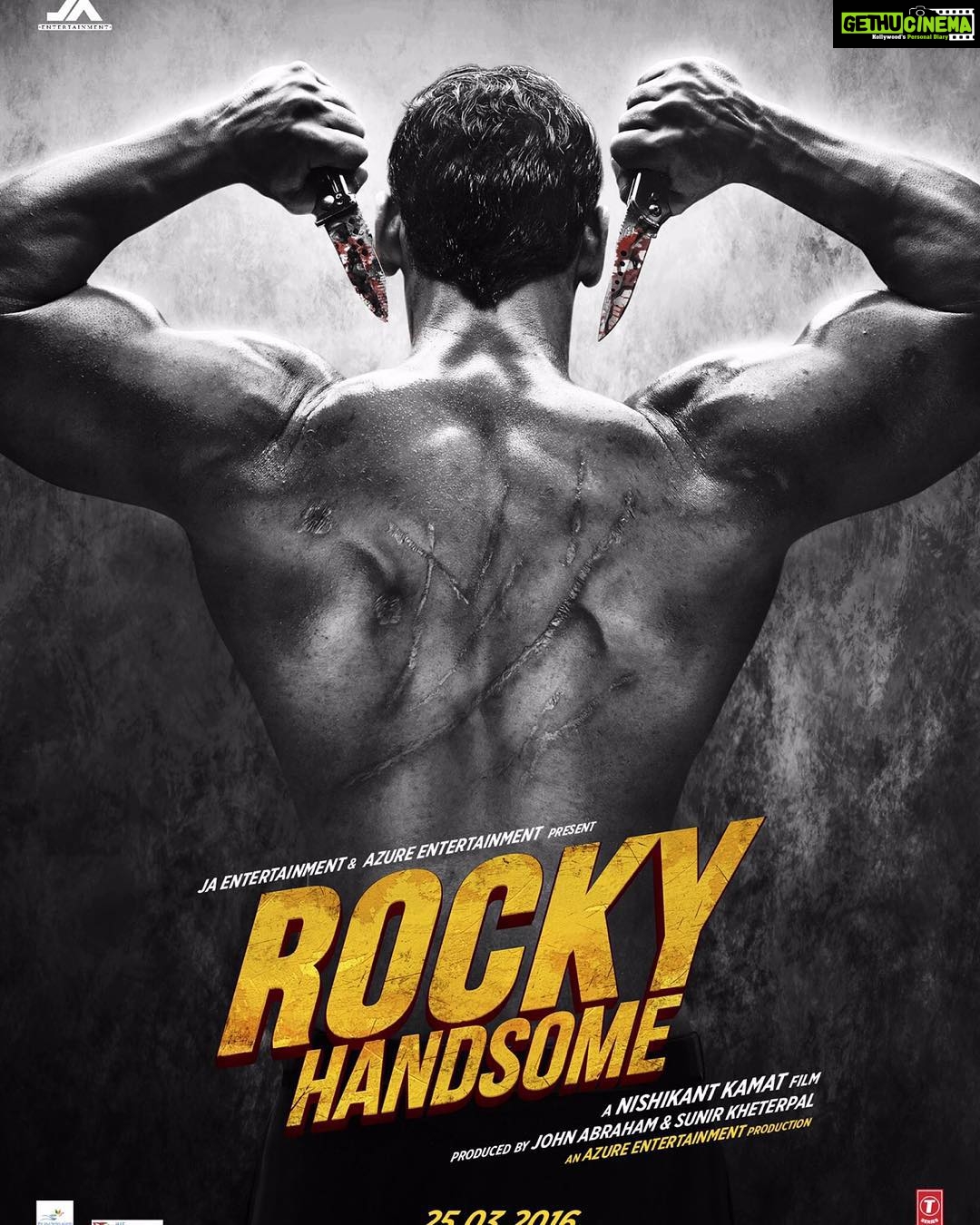 John Abraham Instagram - 6 Days to Go. Prepare for the Best Cinematic Fight on Indian Screen Ever. #RockyHandsome #Action #Emotion #Protector