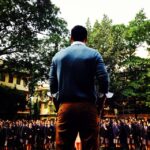 John Abraham Instagram - At Loyola high school, Jamshedpur. Our next production "BANANA"