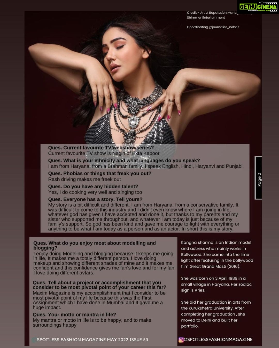 Kangna Sharma Instagram - Founder & Owner - Tapas Das lg - @tapasdas.dct Photography- @faizialiphotography Mua - @makeup_asfaque Creative head & designer - Rakhi Das lg- @rakhidas1608 Magazine ig - @spotlessfashionmagazine Email - spotlessfashionmagazine@gmail.com #fashionmagazine #fashion #fashionphotography #model #fashioneditorial #fashionblogger #magazine #fashionmodel #photography #fashionstyle #style #fashionphotographer #fashiondesigner #editorial #vogue #fashionista #portrait #fashionshoot #beauty #fashiongram #highfashion #fashionstylist #fashionweek #photoshoot #photographer #instafashion #art #photooftheday #voguemagazine #fashionaddicted