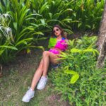 Karishma Sharma Instagram - Every artist needs an inspiration to create art. We find inspiration in almost everything around us in a very unique manner. I seek inspiration in film, theatre, music, art. Rastah got inspired by literally what it means by Streets around us. This shirt is inspired by the juxtaposition of how we look at truck art, so the bright colours represents the vibrancy of the exterior of a painted truck, but distorted due and paneling represents the grim and sad nature of the lives of truck drivers. I feel it’s pretty cool to have a narrative for your product, so tell me what inspires you, where do you look for inspiration everyday?? Shirt @rastahofficial Taj Fort Aguada Resort & Spa