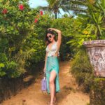 Karishma Sharma Instagram - We dream in colors borrowed from the sea. Outfit by @thelabel.jenn