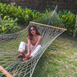 Karishma Sharma Instagram - While sleeping in a hammock, with the touch of a warm wind we remember why we are in love with the life! Outfit @label.sugar 🌞 Taj Fort Aguada Resort & Spa
