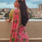 Karishma Sharma Instagram - There are scenes that play out when I close my eyes and think about Durga Puja, yesss I shall visit the pandals soon, wear new clothes and eat yummy street food. Wishing a lovely Durga Puja full of happiness. 🙏🙏