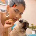 Karishma Sharma Instagram - I misss my baby so much, Charlie loves food. Whoever has ever met him know how much he loves his biscuits and his food. Charlie’s attitude in life is on point. Charlie behaves quite catty to say 🤪😂 I love my babyboo 💛