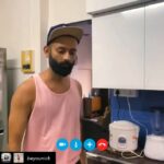 Karishma Sharma Instagram - Breakup during the times of Corona. Couples who spilt up because of Moustache. 😂 With @beyounick Tag your single af friends 😋
