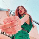 Karishma Sharma Instagram - The Earth is what we all have in common connection. Happy earth day 🌎🌍🌻🌻 . Shot by this greatest photographer @natasha_phukan