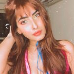 Karishma Sharma Instagram - Me, playing dress up for Insanity (a perfectly rational adjustment to an insane world. And maybe I look like a peacock or rainbow or unicorn or cake? Tell me what’s your 💭