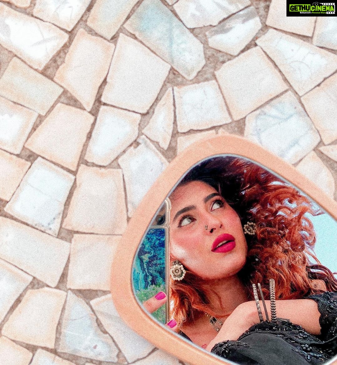 Karishma Sharma Instagram - Infinitesimal being drunk on the great starry void,image of mystery, urge to be a pure part of the abyss. FaceTime shoot by @aishwarya_nayak_photography