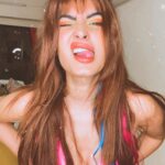 Karishma Sharma Instagram - Me, playing dress up for Insanity (a perfectly rational adjustment to an insane world. And maybe I look like a peacock or rainbow or unicorn or cake? Tell me what’s your 💭