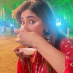 Karishma Sharma Instagram - Goodness always triumphs over evil! May Maa Durga give you the power and strength to fight all the negativity! Durga Pujo Shubhecha! 🤗🙏 Outfit @monishajaising