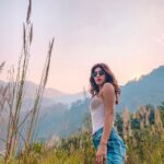 Karishma Sharma Instagram - In every walk with nature one receives far more than he seeks. . Shot by my hunger in crime 😭 @jaybhansaliofficial Rishikesh