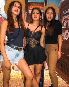 Karishma Sharma Instagram - My lips are the Gun.
My smile is the Trigger.
My kisses are the Bullets.
Label me a Killer 😉
.
It’s Killer how girls can just chill in the washroom 😭😭