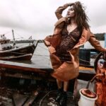 Karishma Sharma Instagram - If your ship doesn’t come , Swim out and meet it. 😌😌😌 . . Declaimer: Do it on your own risk 🤣🤣😭🐒🐒 . Shot by @ag.shoot Styled by @simran_kabra Makeup by @nishaa.guptaa Hair by @bhagya.vaid