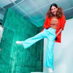 Karishma Sharma Instagram - Some people call me crazy. I prefer the term happy with a twist. . @exhibitmagazine . Styled by @simran_kabra Makeup by @nisha.karna Hairby @bhagya.vaid