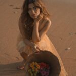 Karishma Sharma Instagram - When I saw the break of day . I wished that I could fly away . Instead of kneeling in the sand . Catching teardrops in my hand. . Shot by @biryanimasala Makeupby @shades.of.happyness