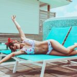Karishma Sharma Instagram - My smile is beamin’ , my skin is gleaming. . . Shot by @aishwarya_nayak_photography Kandima Maldives
