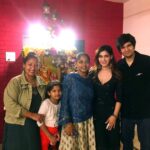 Karishma Sharma Instagram - Getting together and celebrating has never been my thing but this year I decided to call all my close friends for Ganpati and it was a delight. I’m so happy all my lovelies showed up and we had a evening filled with laughter, joy, food and acting 🤣 some of us tried OK 😂 Happy Ganesh Chaturthi 🙏✨💫