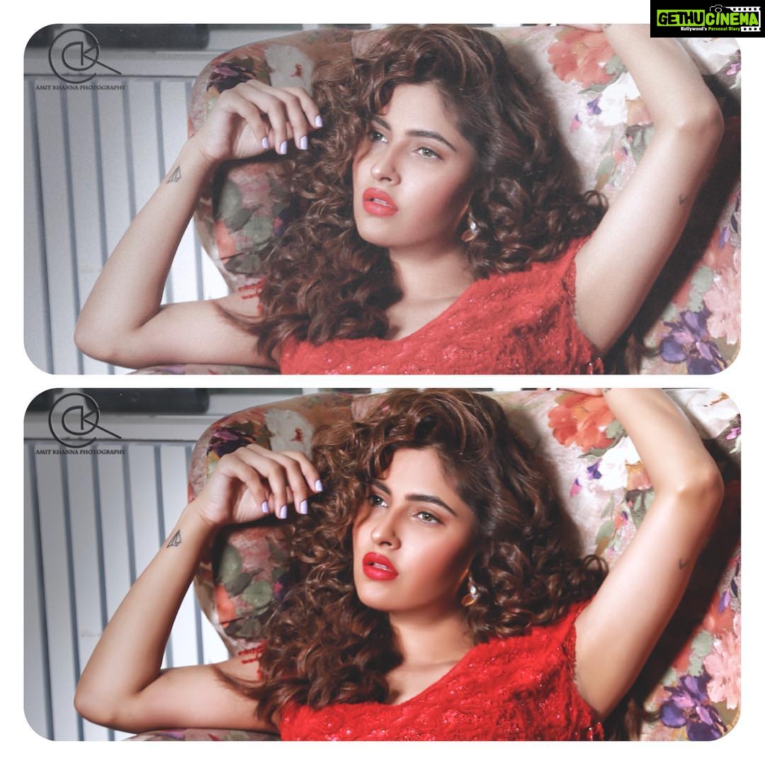 Karishma Sharma Instagram - “And in the end,we are all just humans,drunk on the idea that love,only love could heal our brokenness.” . . Shot by @amitkhannaphotography Styled by @stylingbyvictor Makeupandhairby @sahil_anand_arora Wearing @mohitvermaofficial99 Butterfly High