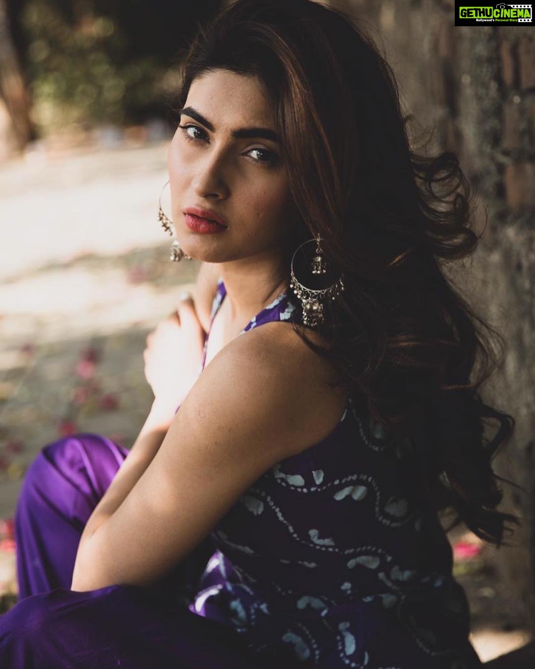 Karishma Sharma Instagram - Who are you when you are all alone and the rain pours down in your heart? I want to know that version, too. Shot by @zabiish_