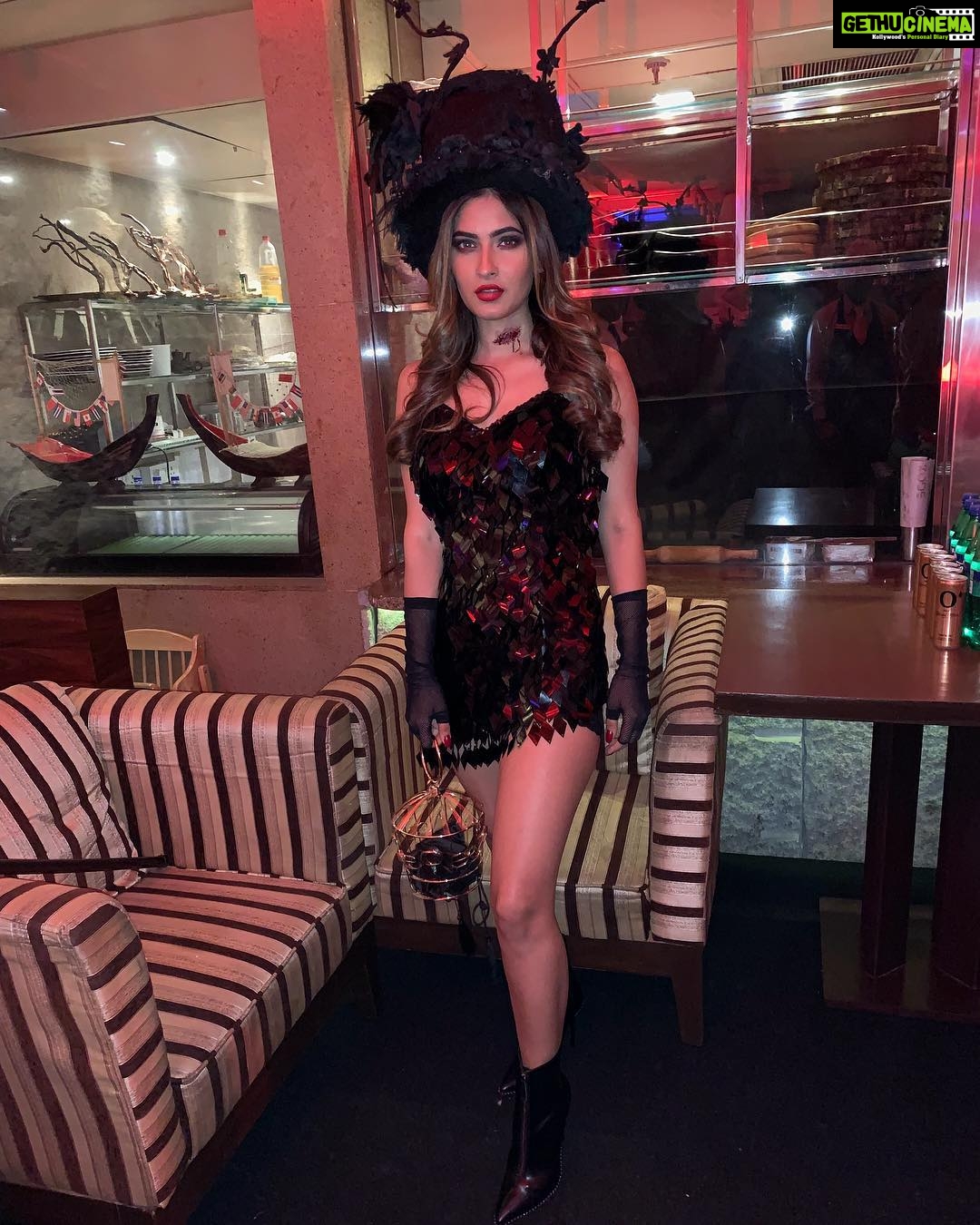 Karishma Sharma Instagram - Double Double, Toil and Trouble Fire burn and Cauldron bubble. Styled by @prashantmangasuli Makeup by @makeupbyshefali.s