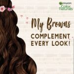 Karishma Sharma Instagram - I am ready for every occasion, all thanks to my new brown hair. #OpenUpToBrowns #GarnierColorNaturals#HairColor#GarnierIndia #Sponsored