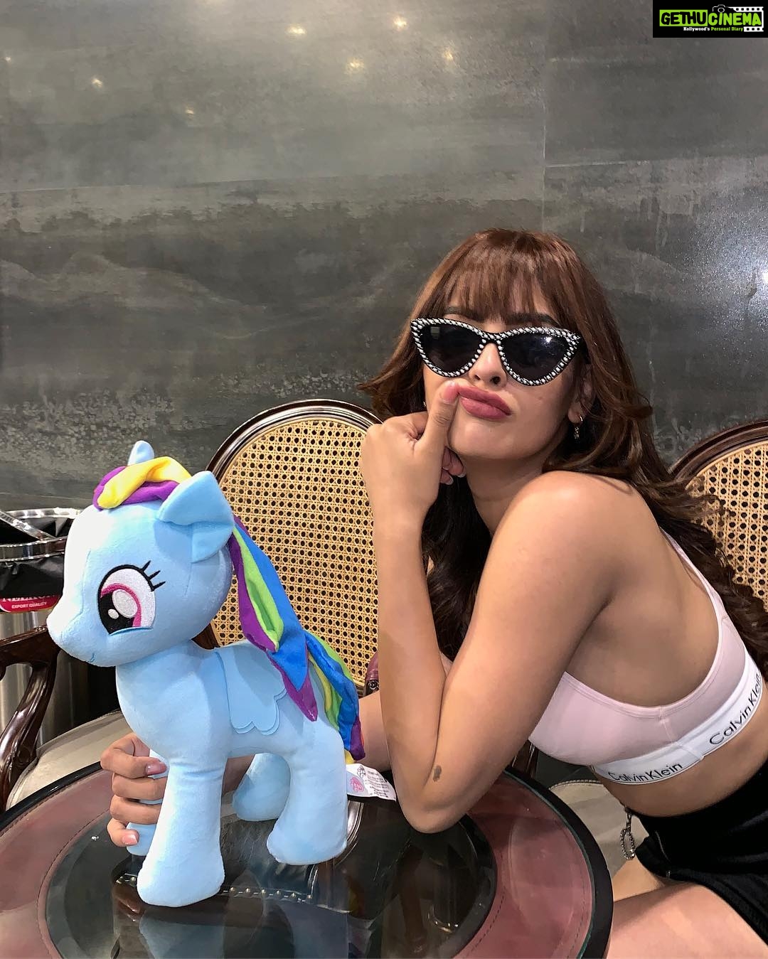 Karishma Sharma Instagram - When I look at myself in the mirror. I see a unicorn. A bad ass unicorn 🦄🤪 Plum by Bent Chair