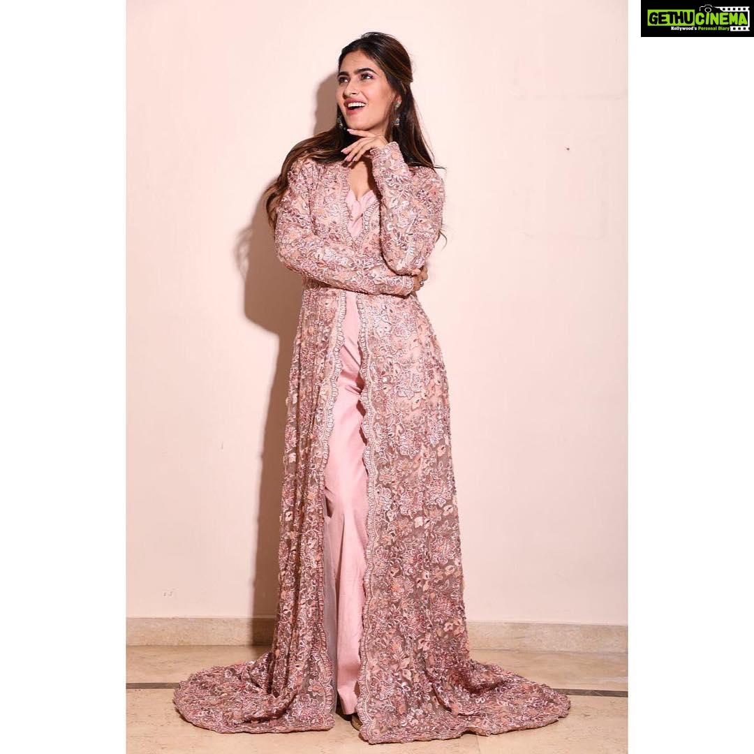 Karishma Sharma Instagram - Feeling festive 💥 Shotby @popmercy Dressby @pawanandpranav Styledby @himanshinijhawan004