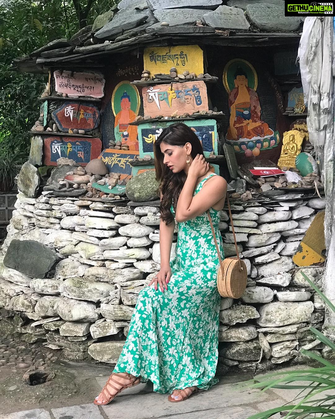 Karishma Sharma Instagram - I am obsessed with becoming a woman who is comfortable in her own skin. Namgyal Monastery
