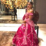 Karishma Sharma Instagram - Thank you so much @sammohidesign for this beautiful outfit. Felt like a princess. Loved the whole collection. Girlsss go check it out nowww!! ❤️❤️ St. Regis Hotel